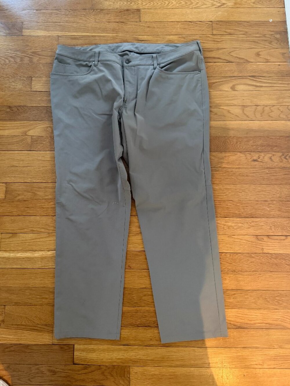 ABC Classic-Fit 5 Pocket Pant Warpstreme 42W 32L Clay Tan Color